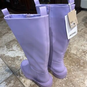 Monki Purple Boots
